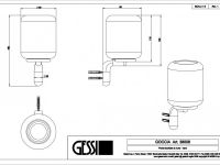 Gessi Goccia Стакан 38008 схема 2