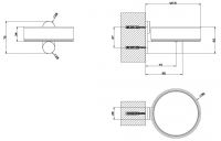 Gessi 316 Мыльница 54701 схема 6