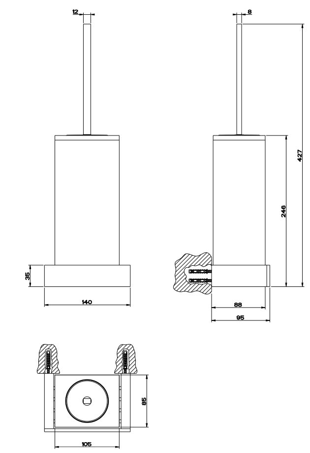 Gessi Rettangolo Ёршик 20820 ФОТО