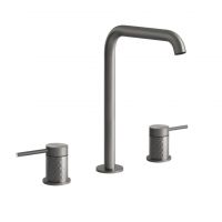 Смеситель для раковины Gessi Intreccio 54111 с фактурными ручками схема 2