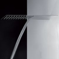 Тропический душ Gessi Tremillimetri 55х19,5 см 33063 схема 1