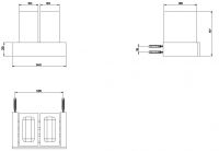 Gessi Rettangolo Стакан 20810 схема 3