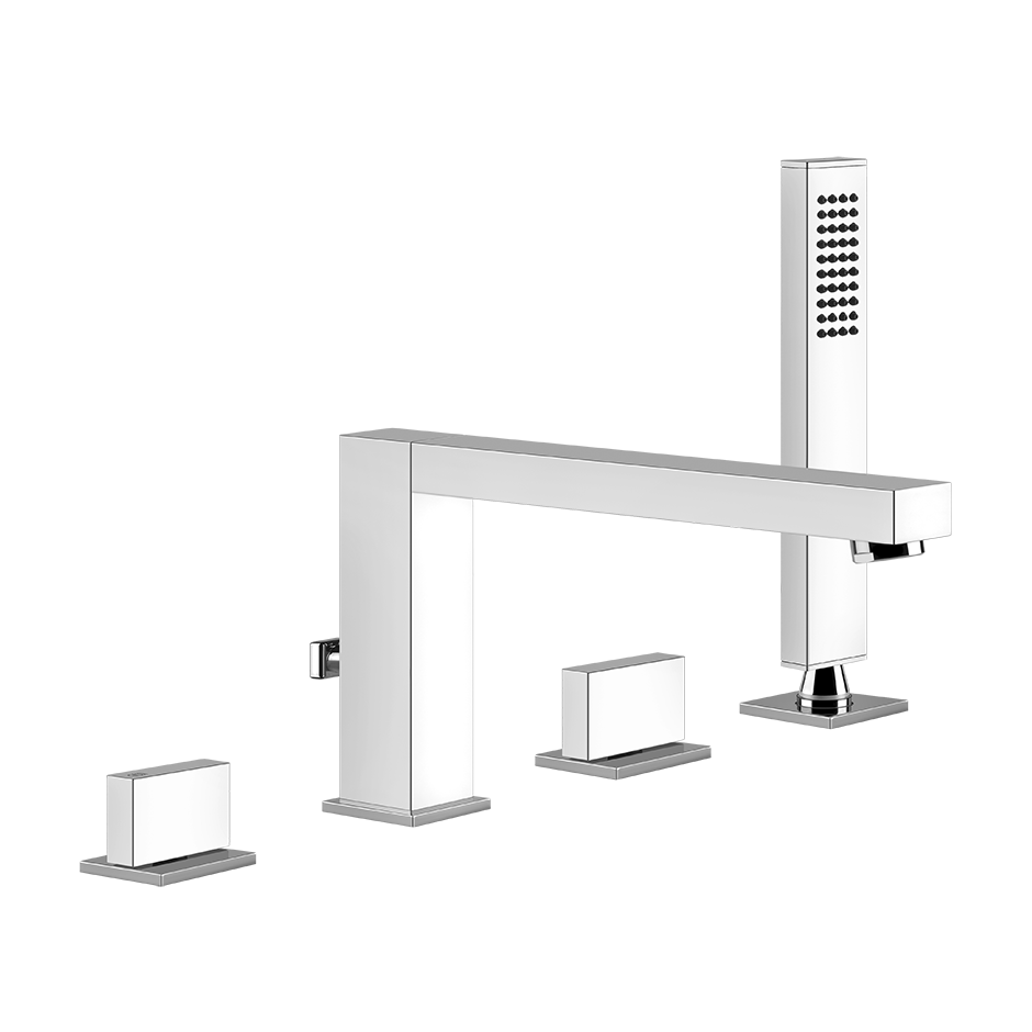 Смеситель для ванны и душа Gessi Rettangolo T 20337 схема 1