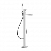 Смеситель для ванны и душа Gessi Rettangolo 24968 схема 1