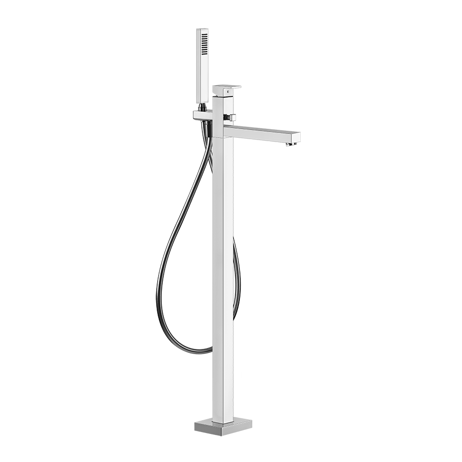 Смеситель для ванны и душа Gessi Rettangolo 24968 схема 1