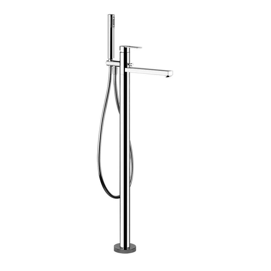 Смеситель для ванны и душа Gessi Trasparenze 24963 схема 1