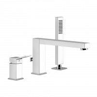 Смеситель для ванны и душа Gessi Rettangolo K 53037 схема 1