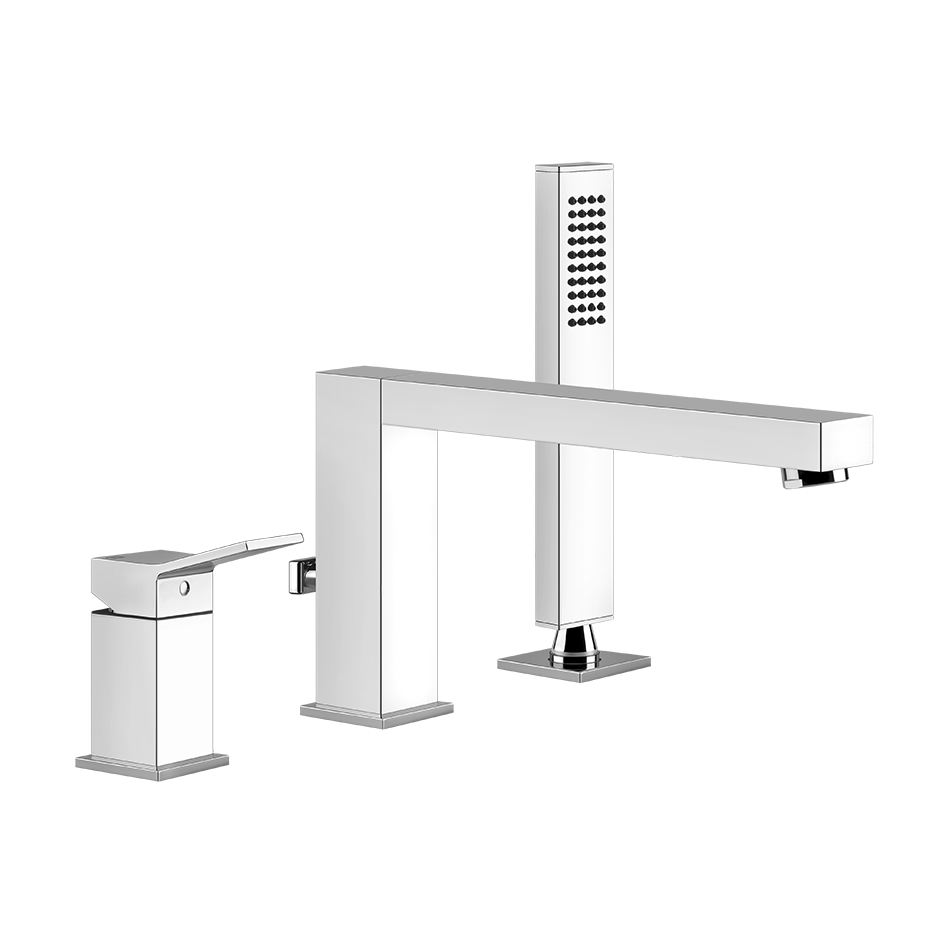 Смеситель для ванны и душа Gessi Rettangolo K 53037 схема 1