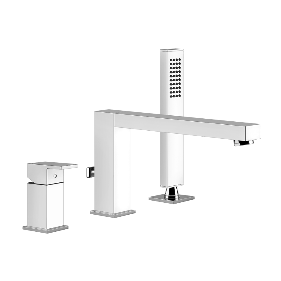 Смеситель для ванны и душа Gessi Rettangolo 20037 схема 1