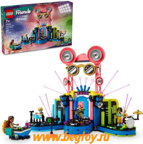 Конструктор LEGO Friends 42616 Шоу талантов в Хартлейк сити