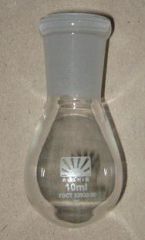 Колба грушевидная ГР-10, объём 10 мл, шлиф 14/23