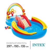 Игровой центр «Радуга», 297 х 193 х 135 см, от 2 лет, 57453NP INTEX