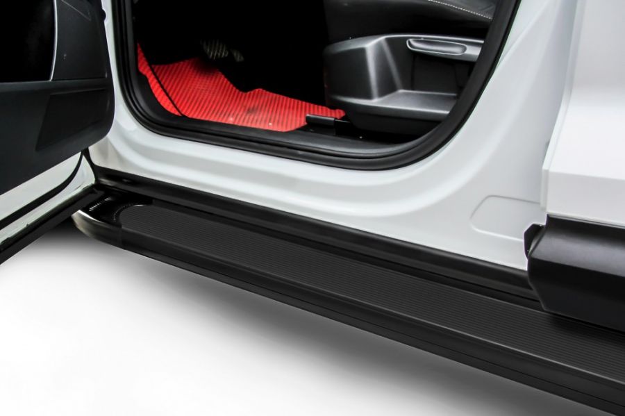 Комплект алюминиевых порогов Arbori Optima Black 1800 для ZOTYE Coupa 2019- AFZDAALCOP01 Arbori