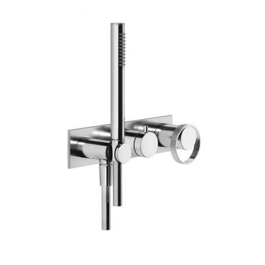 Смеситель для ванны c душем Gessi Anello 63343 схема 3