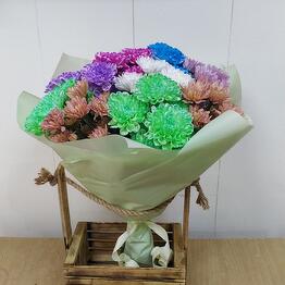 Букет из хризантем