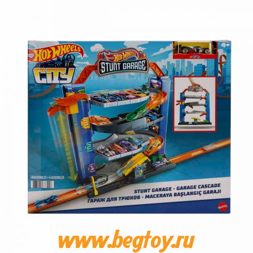 HOT WHEELS Гараж для трюков