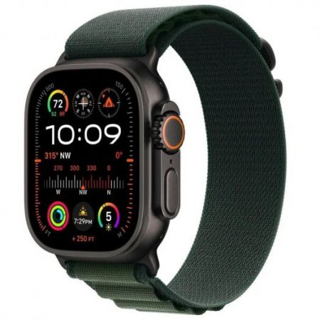 Часы Apple watch Ultra 2 (2024) Black/Dark Green (L)