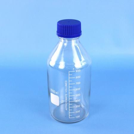 Банка для реактивов, объём 10000 мл, светлое стекло, градуированная