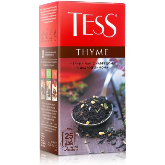 Чай черный  Tess Thyme  25 пак