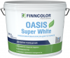 Краска для Потолка Finncolor Oasis Super White 3л Белая, Глубокоматовая / Финнколор Оазис Супер Вайт.