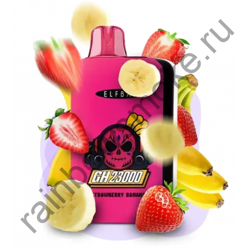 Elf Bar GH 23000 - Strawberry Banana (Клубника Банан)