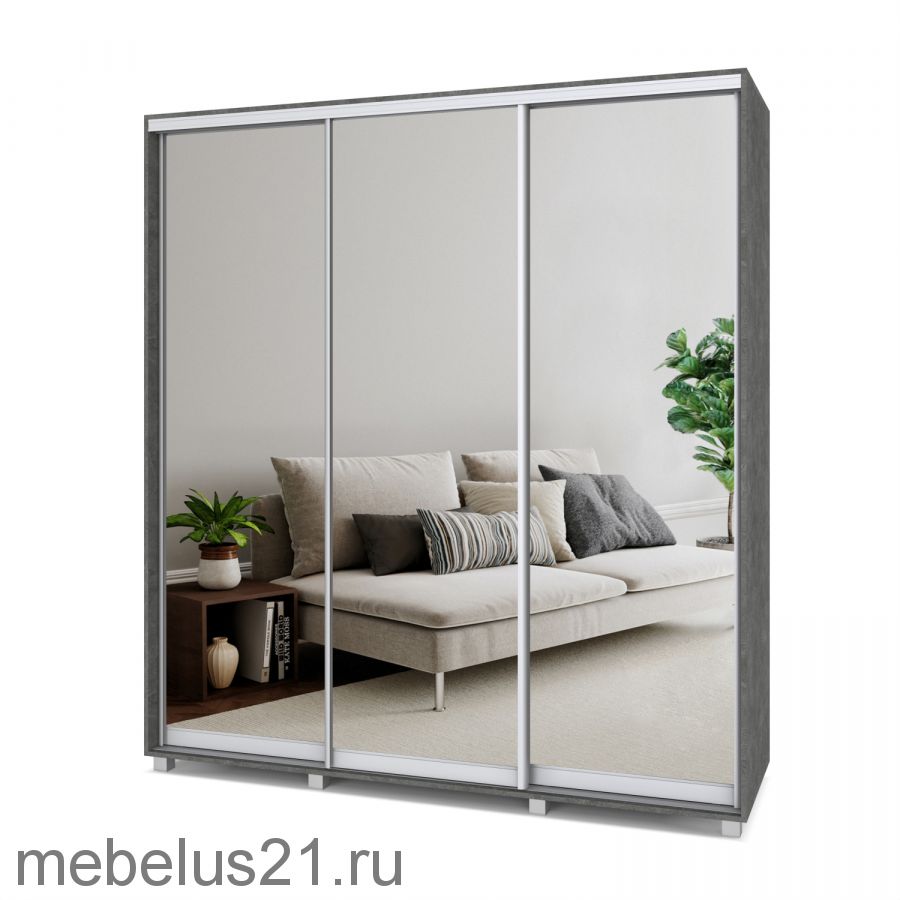 Шкаф купе Мартин с зеркалом 2 м