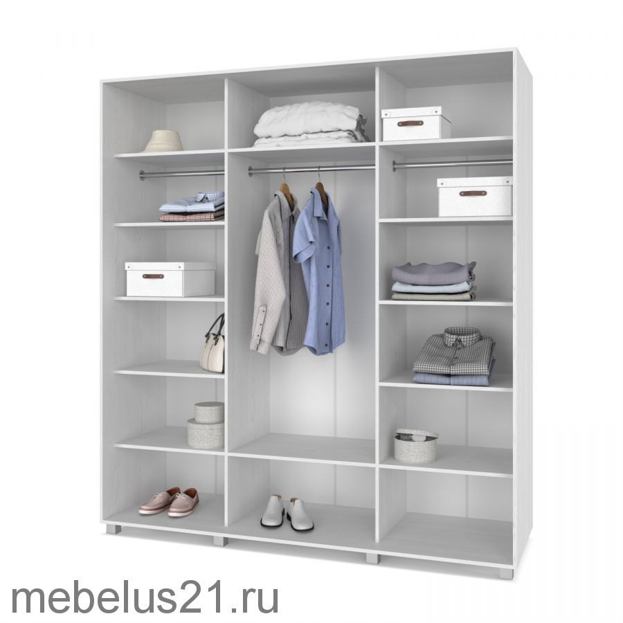 Шкаф купе Мартин с зеркалом 2,2 м