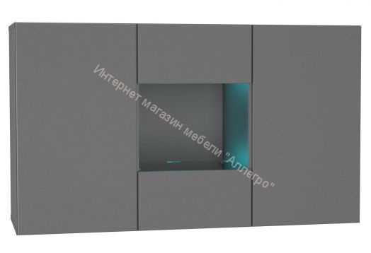 Комод Point тип-1.2 Серый графит