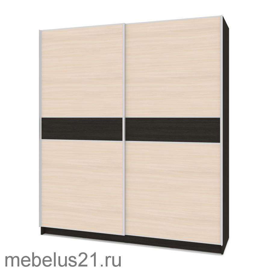 Шкаф купе Урбан со вставкой 2,4 м
