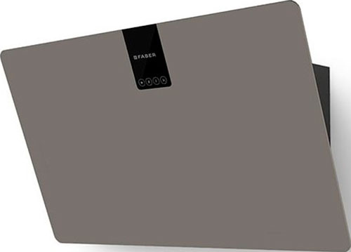 Наклонная вытяжка Faber SOFT EDGE GRIGIO LONDRA A80