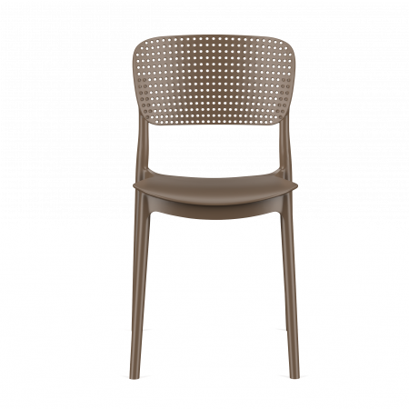 Стул пластиковый, штабелируемый ESKA  (капучино)