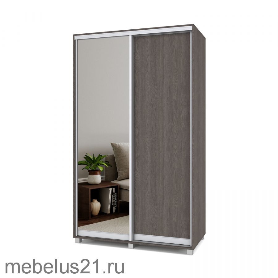 Шкаф купе с зеркалом Роланд 1,3 м