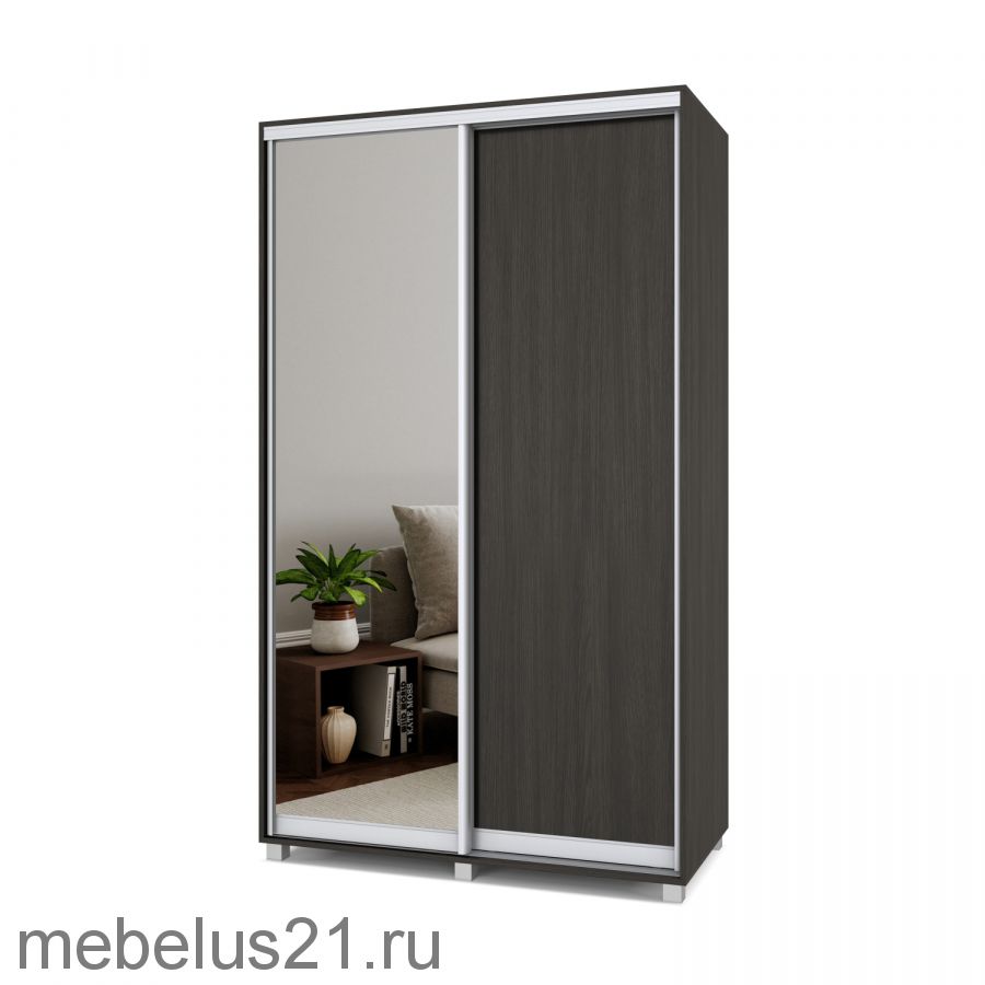 Шкаф купе с зеркалом Роланд 1,3 м