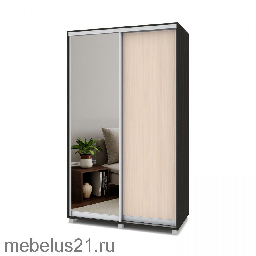 Шкаф купе с зеркалом Роланд 140