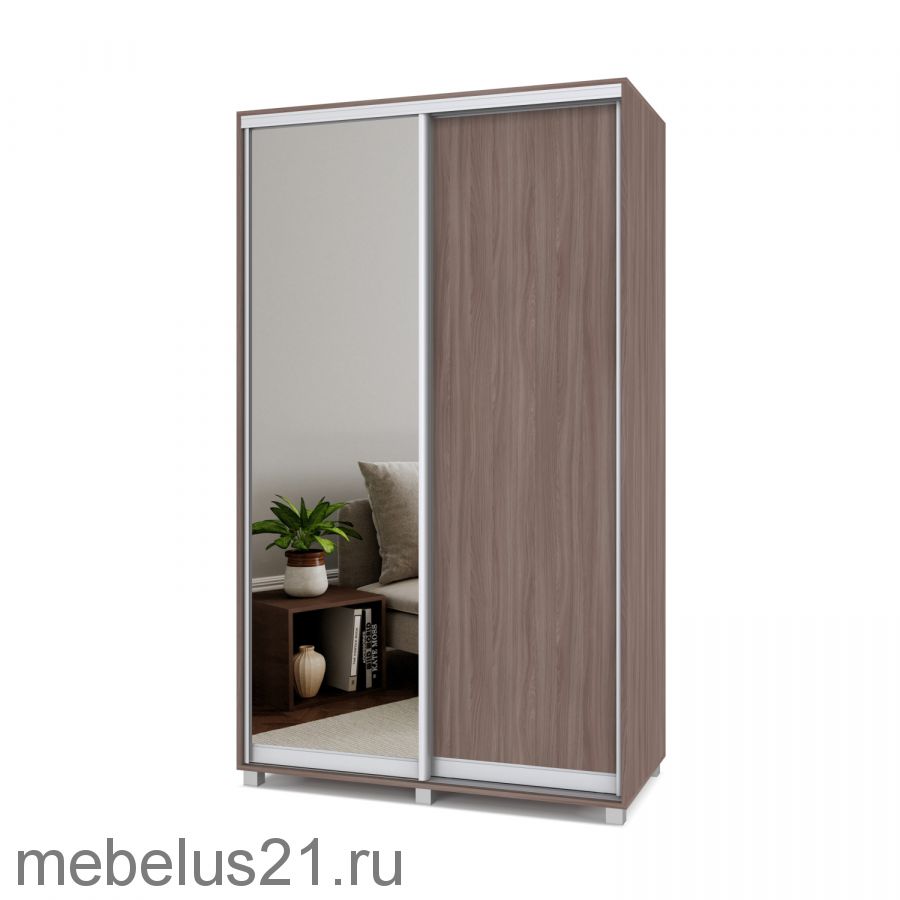 Шкаф купе с зеркалом Роланд 140