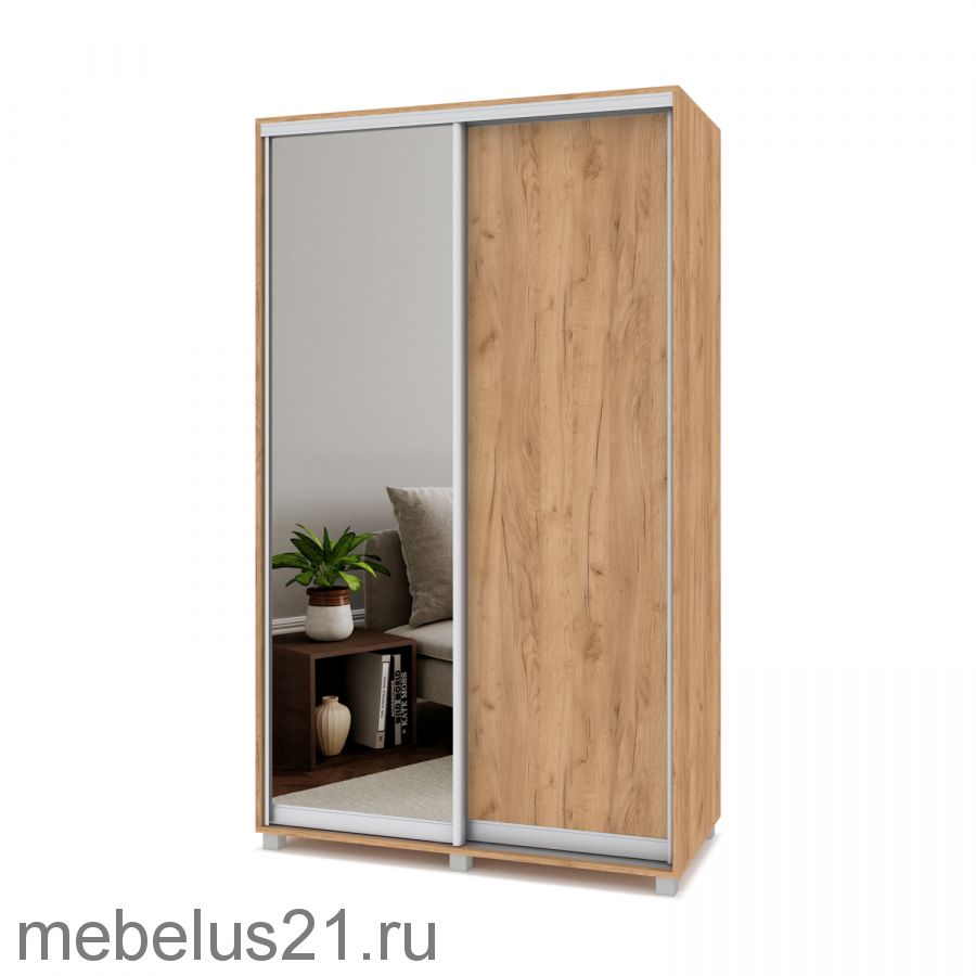 Шкаф купе с зеркалом Роланд 1,5 м