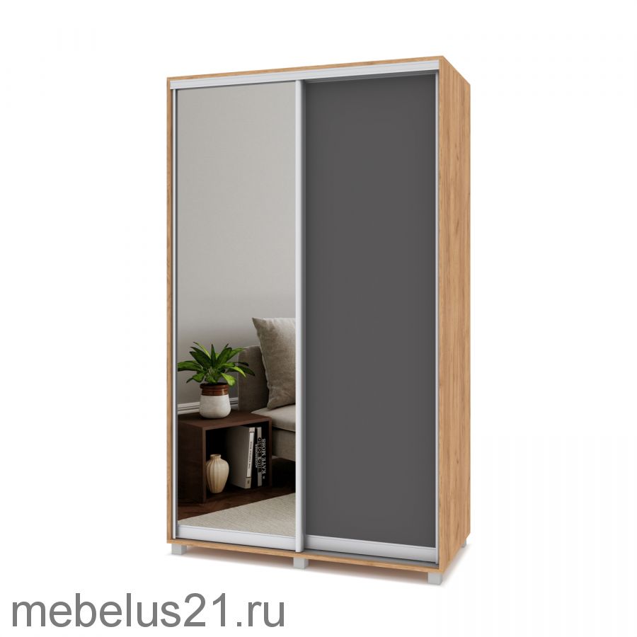 Шкаф купе с зеркалом Роланд 1,5 м