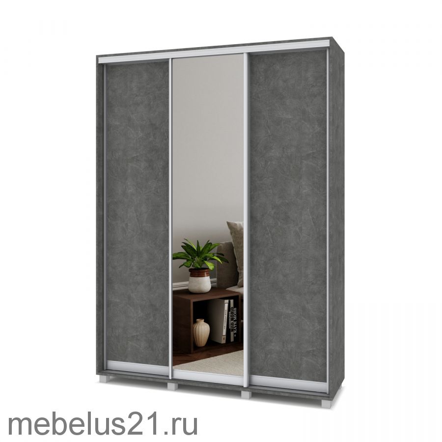 Шкаф купе с зеркалом Роланд 1,6 м