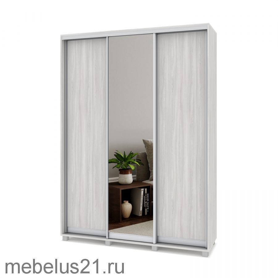 Шкаф купе с зеркалом Роланд 1,6 м