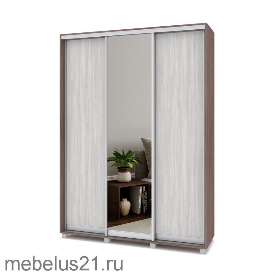 Шкаф купе с зеркалом Роланд 1,8 м