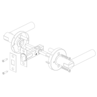 Ручка Extreza Adona 122 R11 White схема