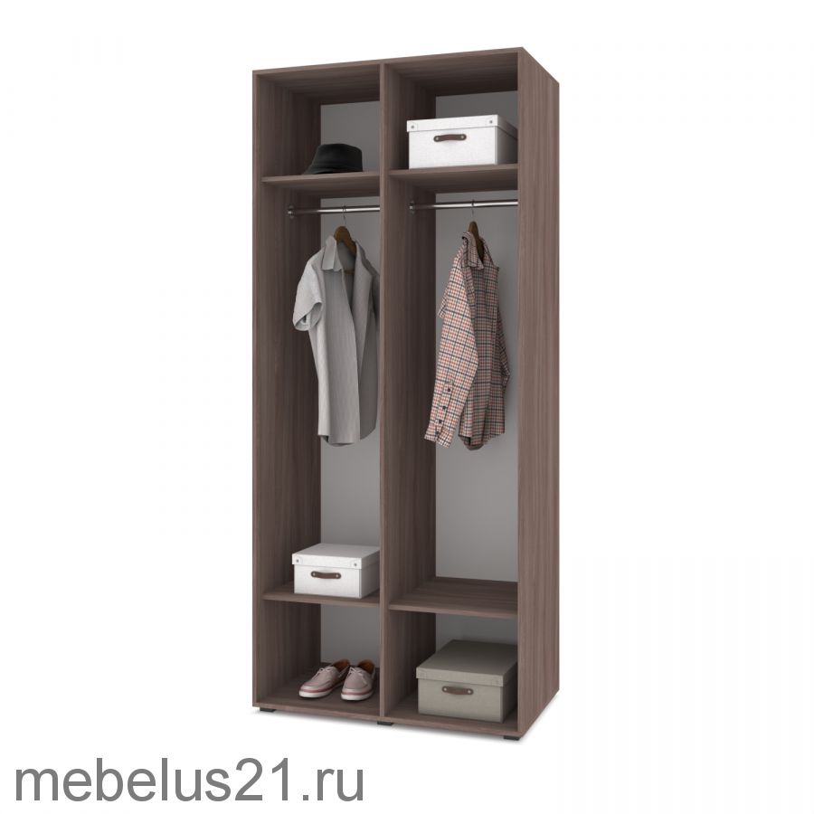 Шкаф 2-х створчатый Стоун С21