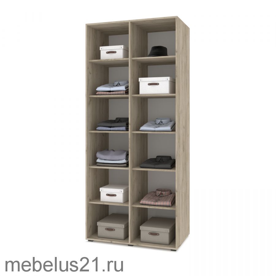 Шкаф 2-х створчатый Стоун С23