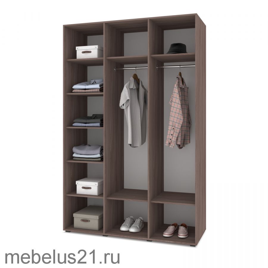 Шкаф 3-х створчатый Стоун С31