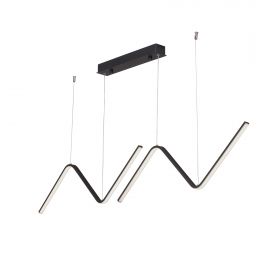 Светильник Светодиодный Vitaluce V4691-1/2S, LED 25Вт, 3900-4200К, 2130лм Черный, Матовый / Виталюче.