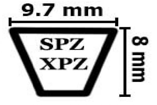 Ремень узкоклиновой XPZ-1000 Lp зуб