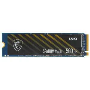 Твердотельный накопитель MSI Spartium M450 PCIe 4.0 NVMe M.2 500GB (S78-440K090-P83)