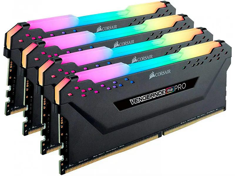 Оперативная память Corsair Vengeance RGB PRO 32 ГБ (16 ГБ x 2) DDR4 3200 МГц DIMM CL16 CMW32GX4M2E3200C16