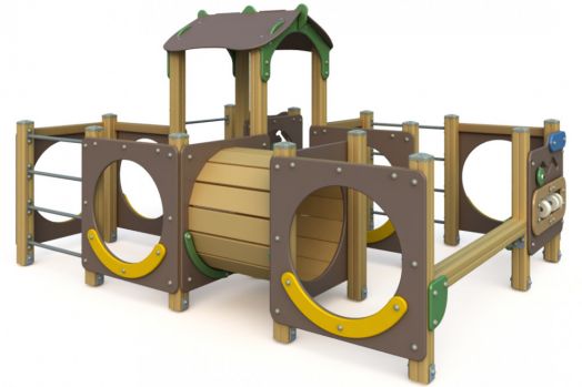 Лабиринт для игровой - спортивной площадки ЛАБ-1.5