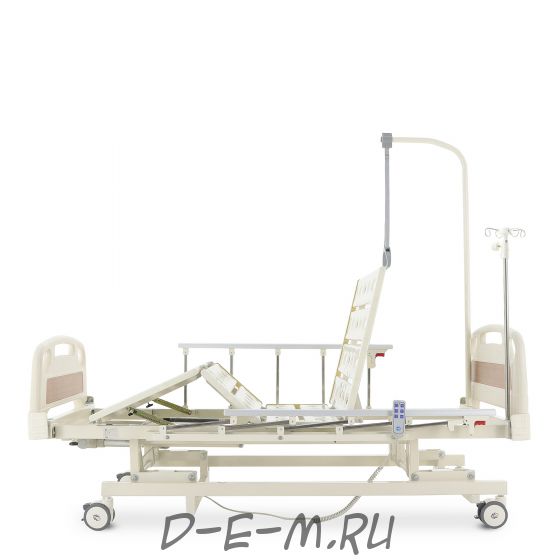 Кровать электрическая Med-Mos DB-6 MЕ-3018Н-05/МЕ-3018Д-04/МЕ-3018Д-11 (3 функции) с удлинением ложа, с аккумулятором